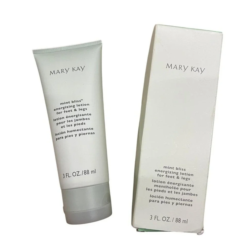 Mary Kay Mint Bliss Energizing Lotion for Feet & Legs 3 fl oz 88 ml New in Box